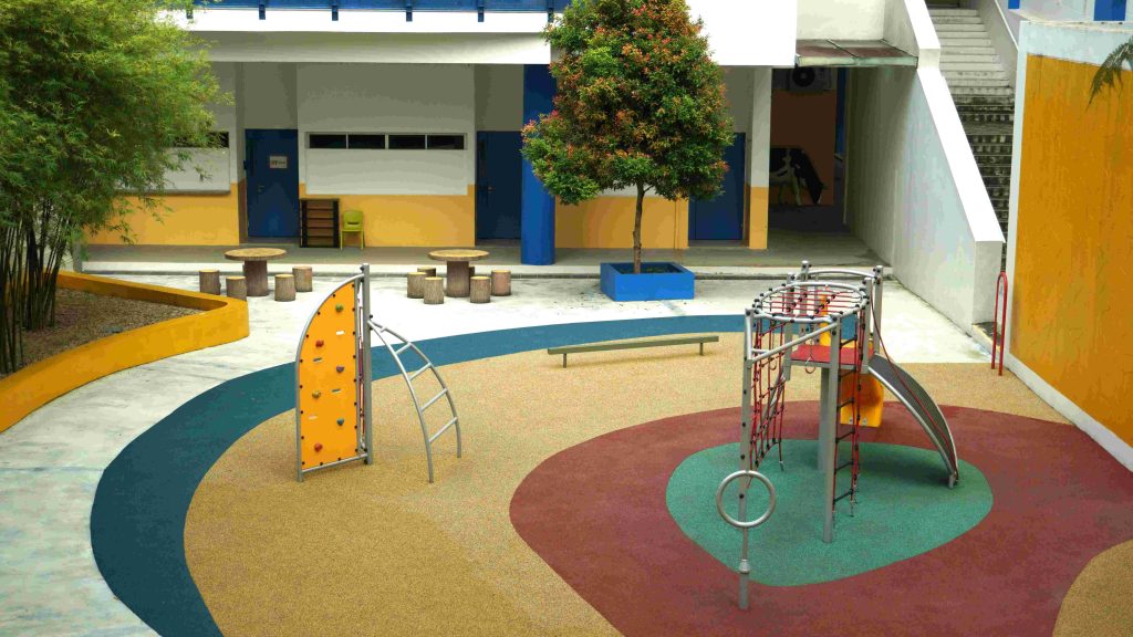 School outdoor playground